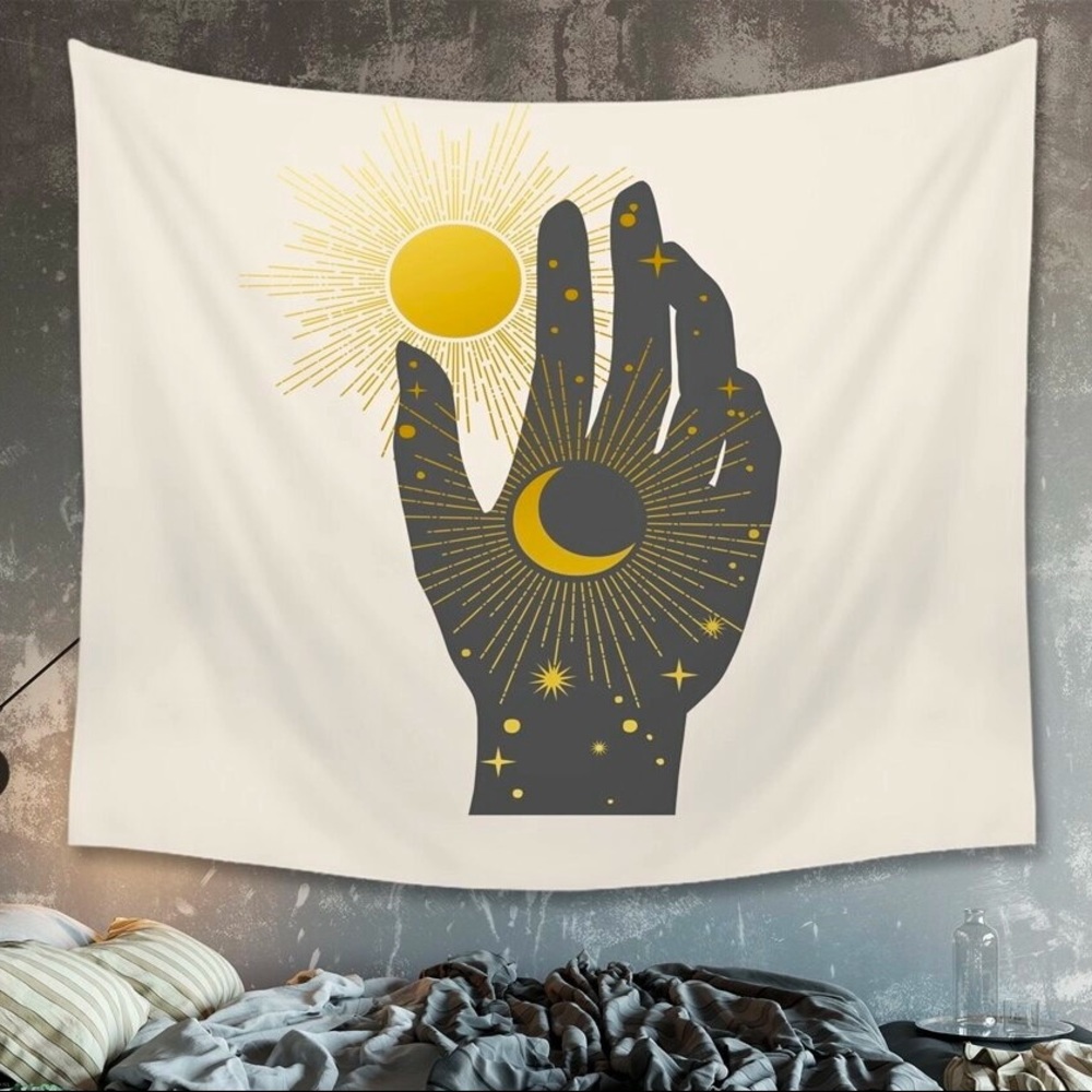 Moon and Sun Tapestry